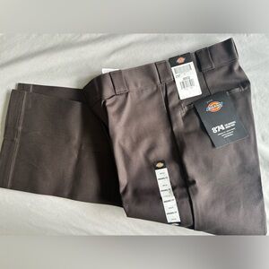 Dickies Men's Brown Work Pants
